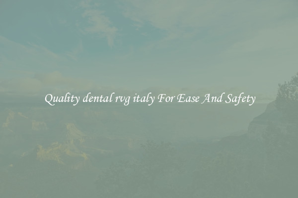 Quality dental rvg italy For Ease And Safety