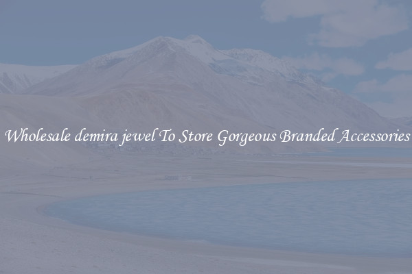 Wholesale demira jewel To Store Gorgeous Branded Accessories